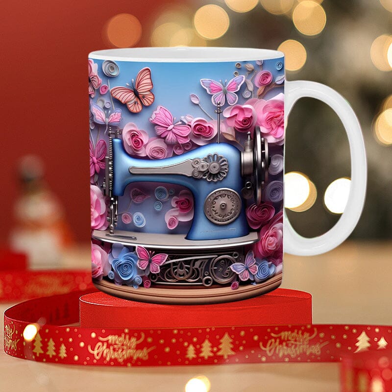 New 3D sewing machine mug