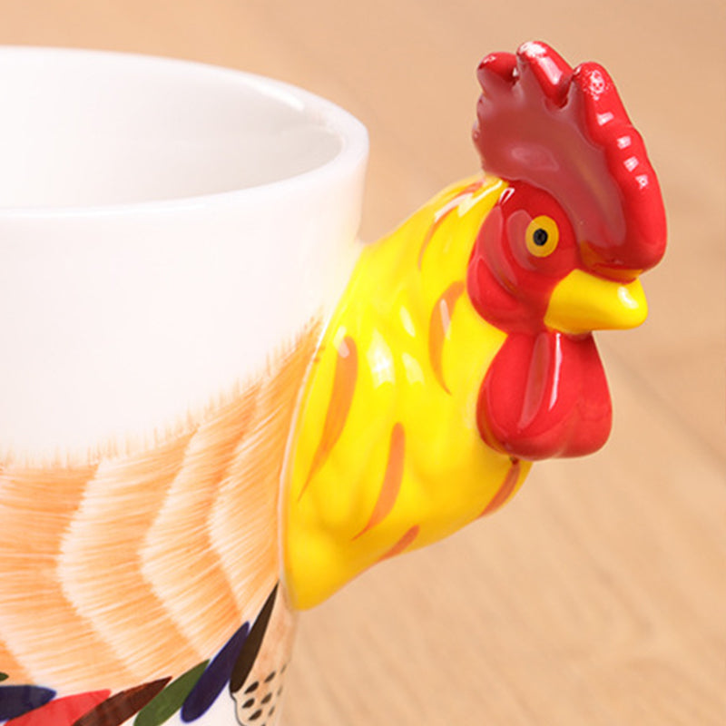 3D animal mug