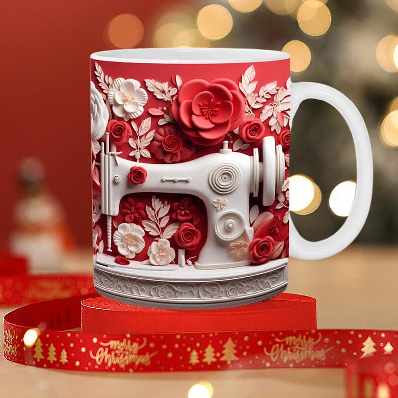 New 3D sewing machine mug