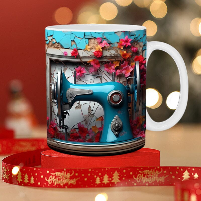 New 3D sewing machine mug