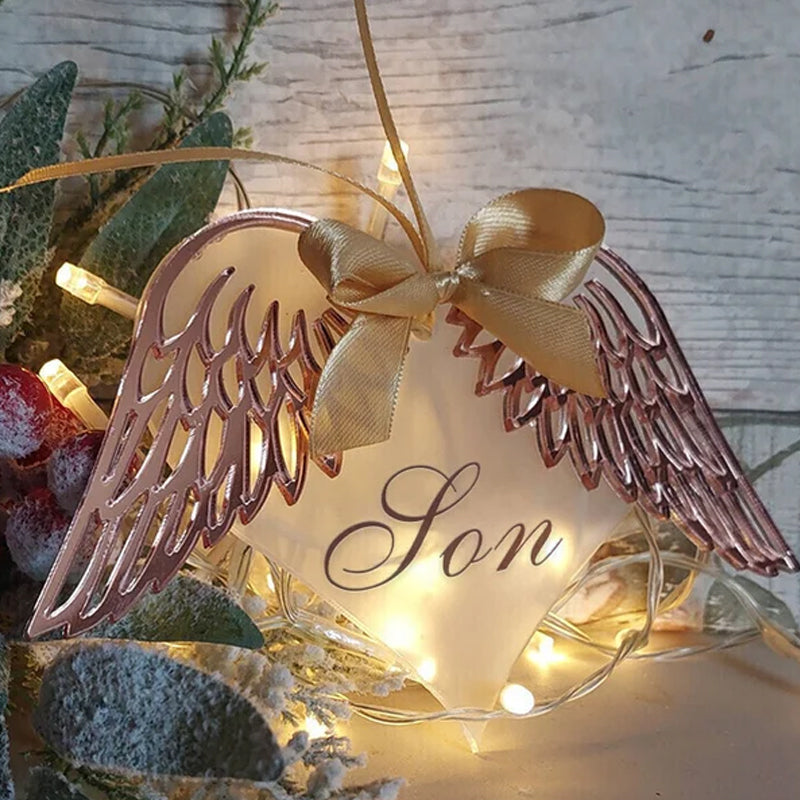 Heart Angel Charm
