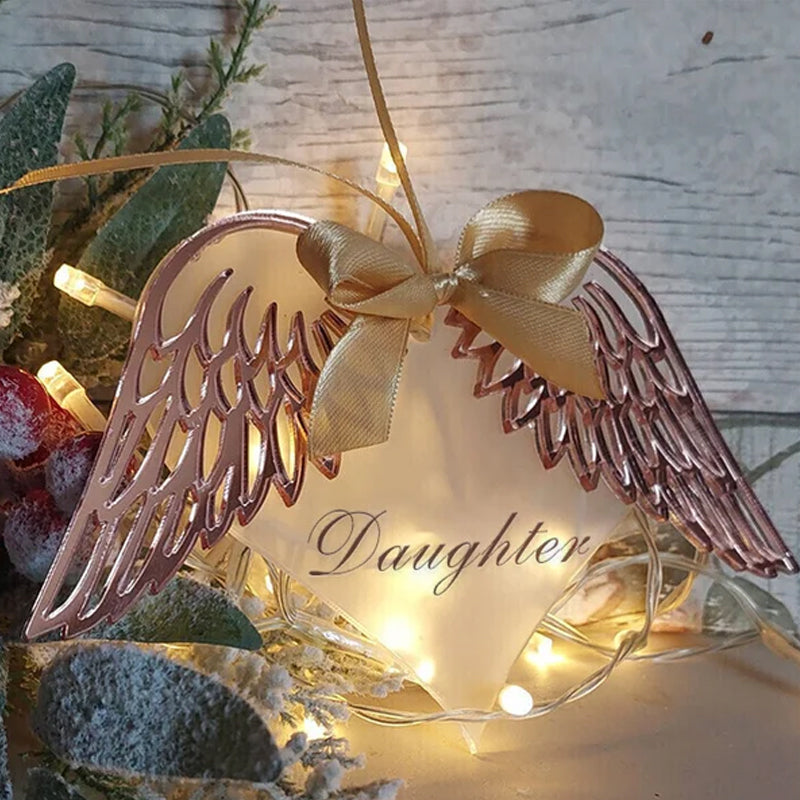 Heart Angel Charm