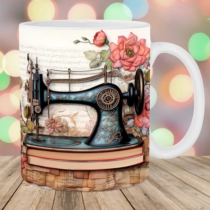 New 3D sewing machine mug