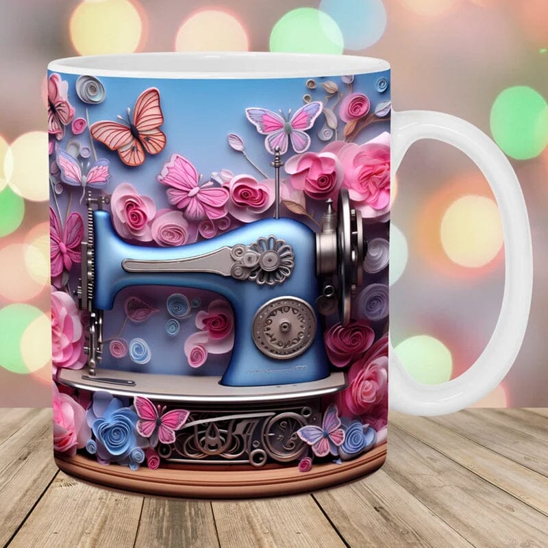 New 3D sewing machine mug