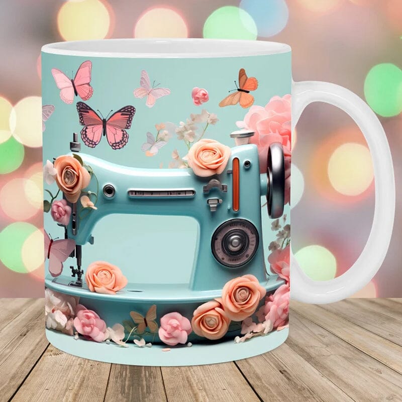 New 3D sewing machine mug