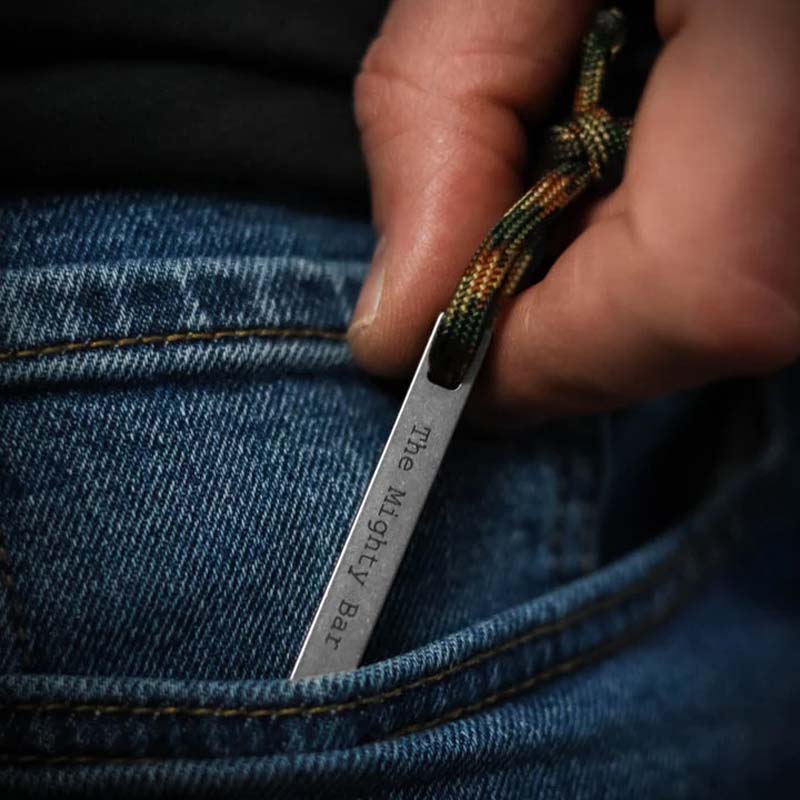 EDC Keychain Prybar