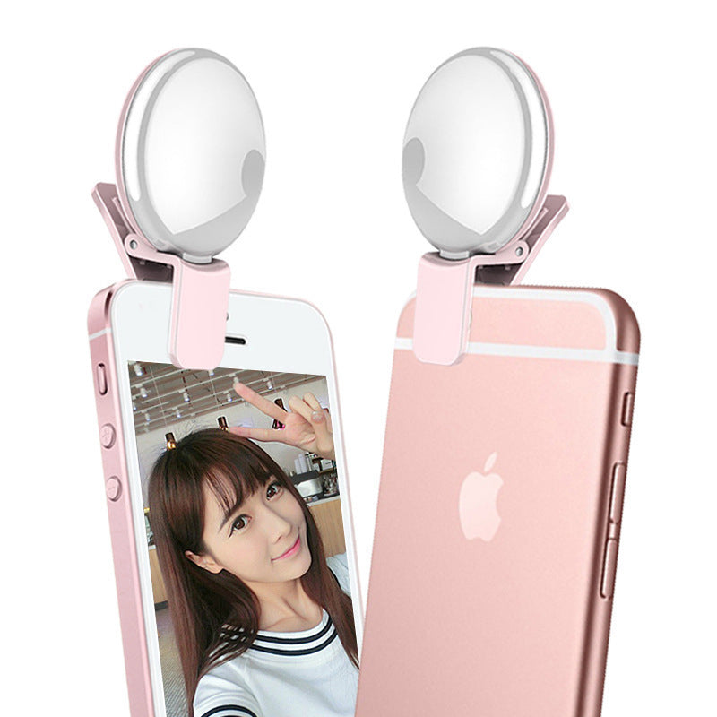 Clip-on Selfie fill light