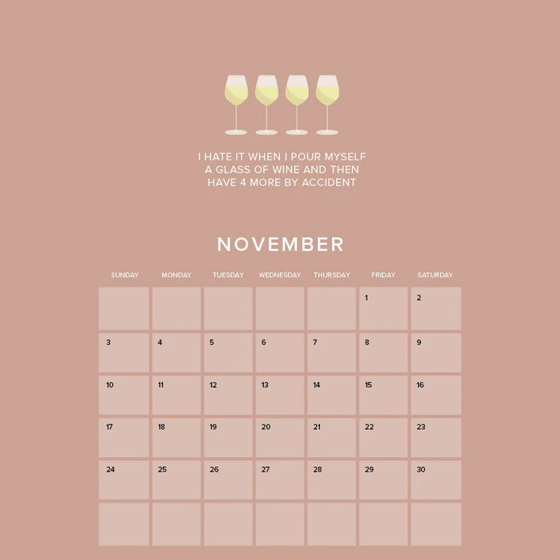 Wine 2024 Calendar