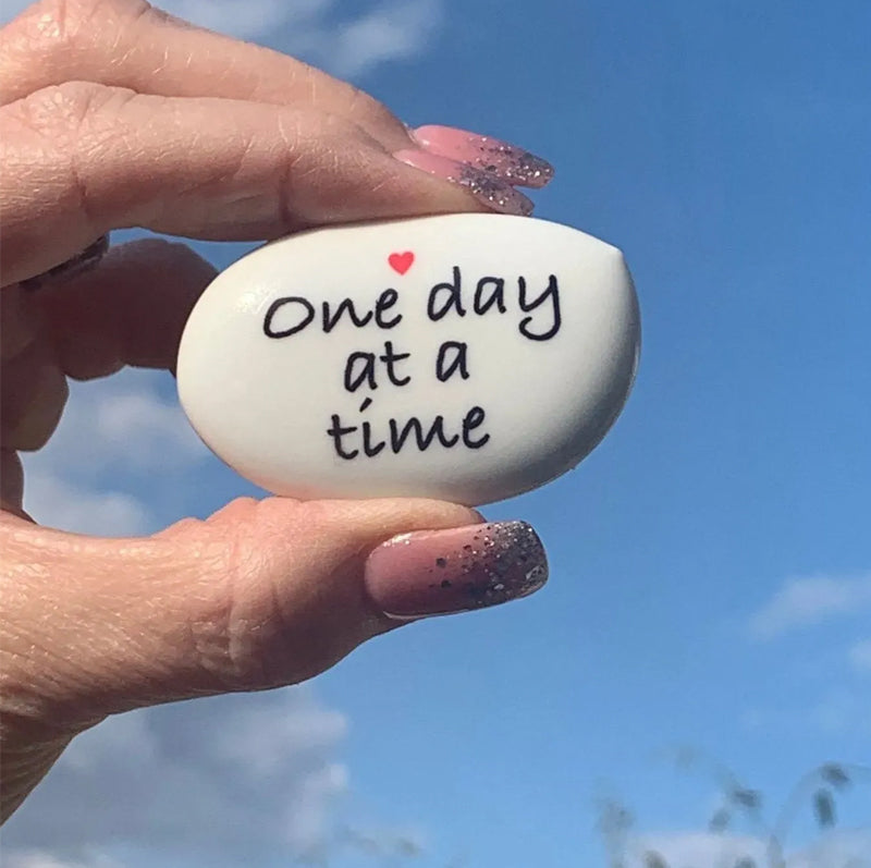 Positive Pocket Hug Pebble