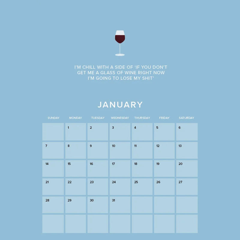 Wine 2024 Calendar
