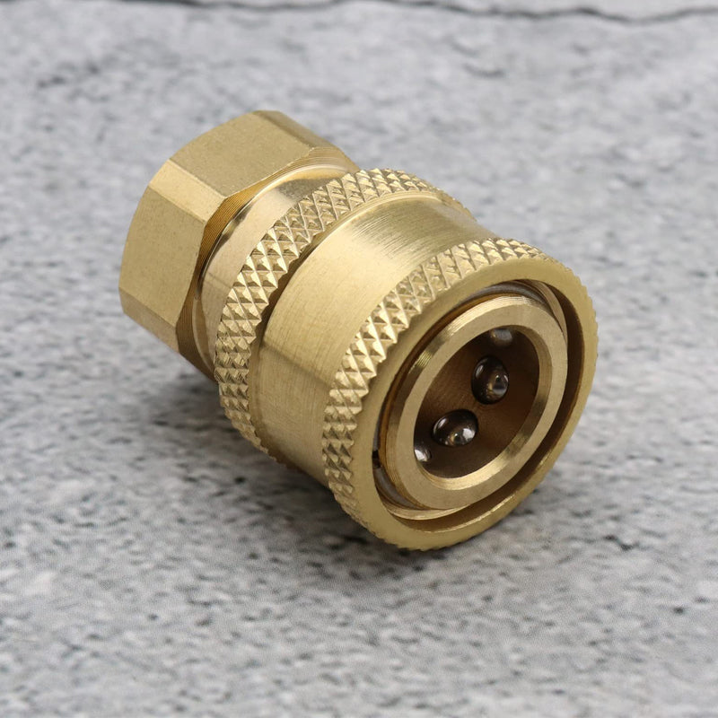 Hose water gun quick connect adapter