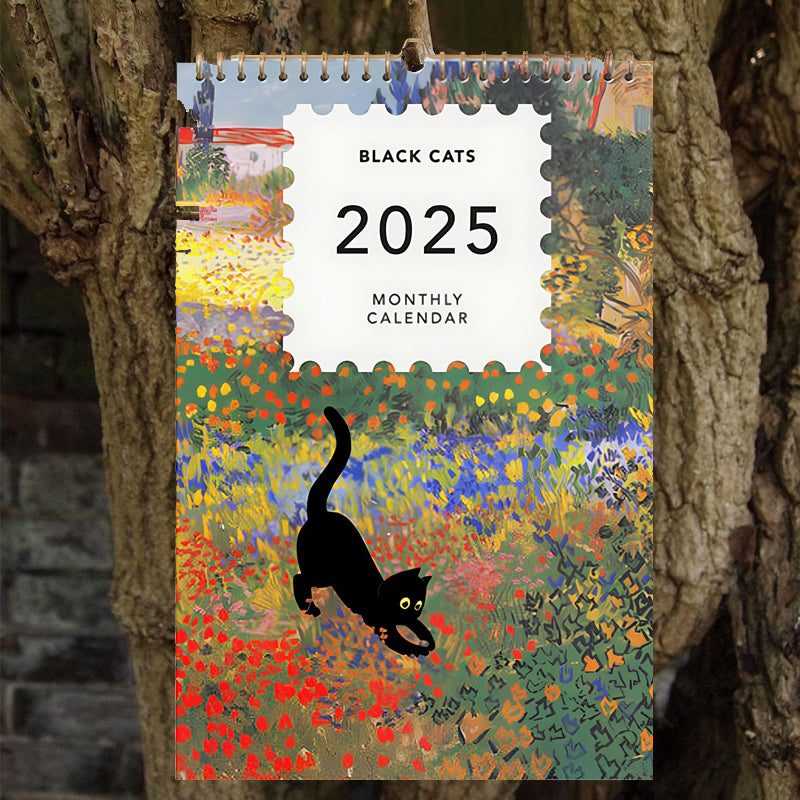 2025 Black Cat Calendar
