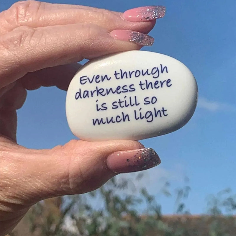 Positive Pocket Hug Pebble