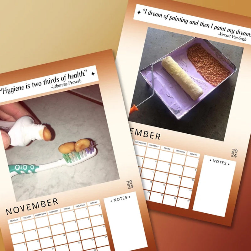Funny Gift - 2024 Baked Beans Calendar