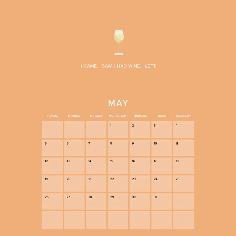 Wine 2024 Calendar
