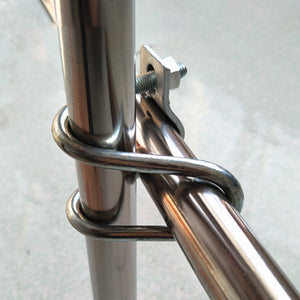 Greenhouse Cross U-Clips (5 pcs）