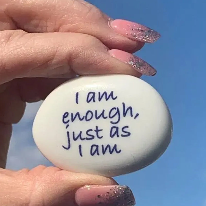 Positive Pocket Hug Pebble
