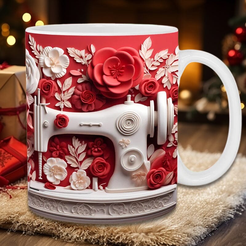New 3D sewing machine mug