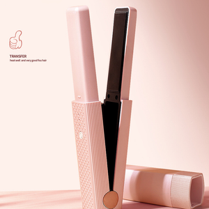 Hair Straightening Comb Curling Iron