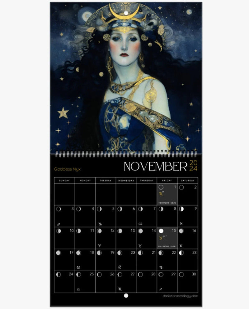 Dark Goddess 2024 Calendar