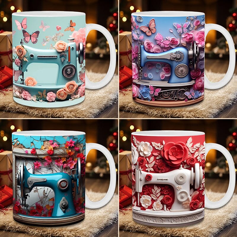 New 3D sewing machine mug