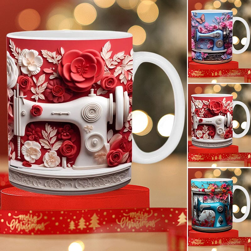 New 3D sewing machine mug
