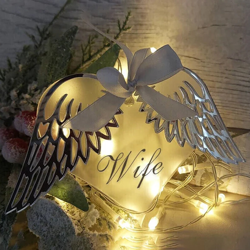 Heart Angel Charm
