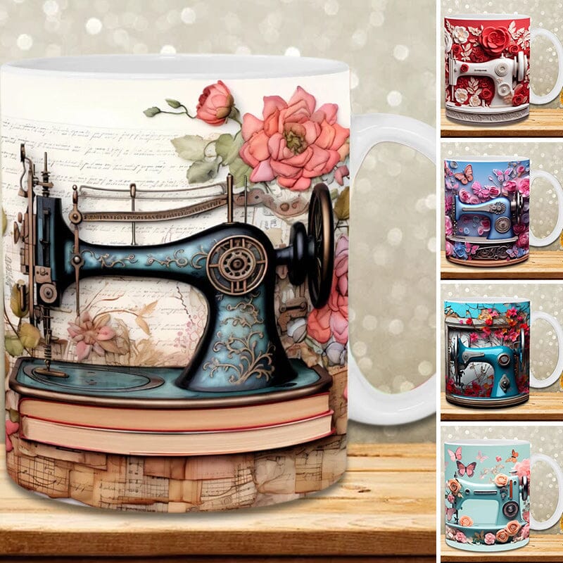 New 3D sewing machine mug
