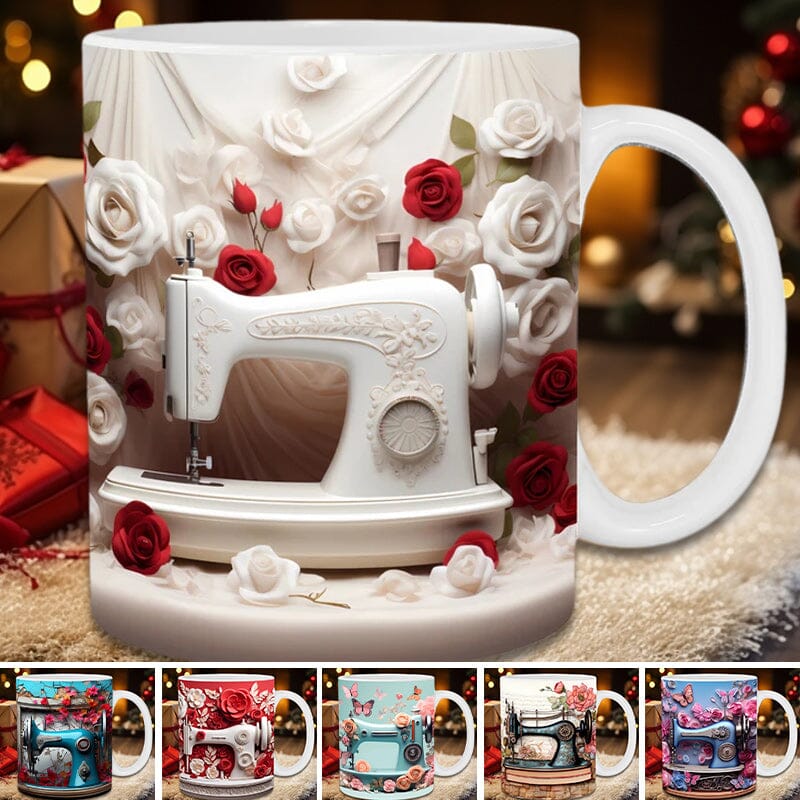 New 3D sewing machine mug