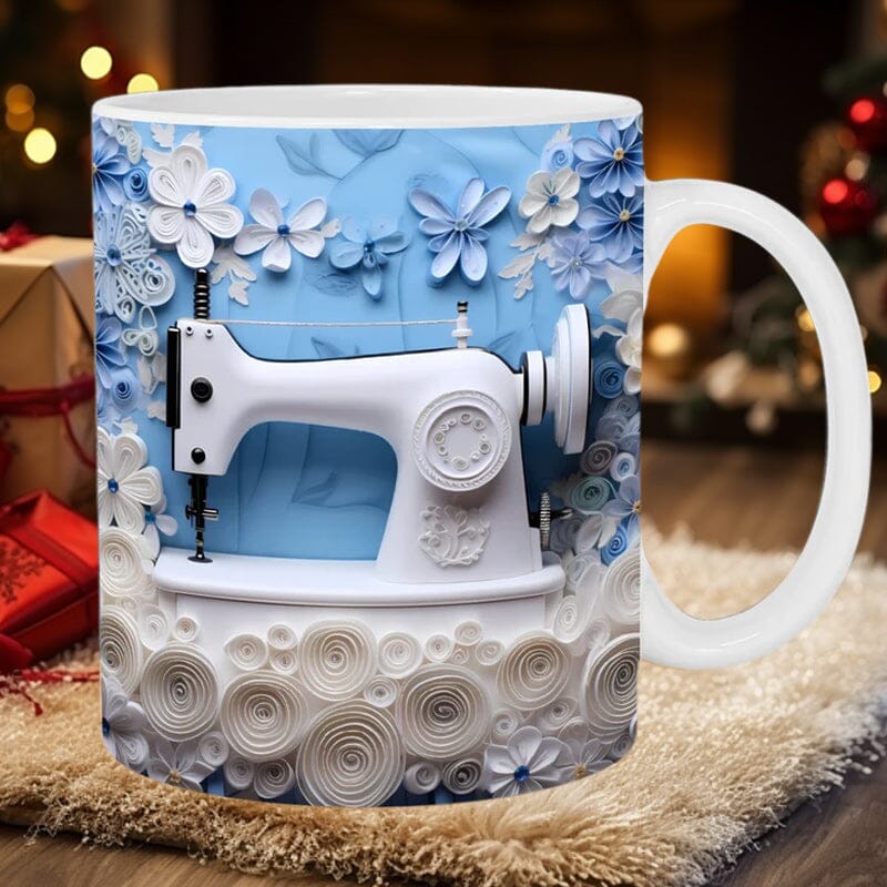 New 3D sewing machine mug