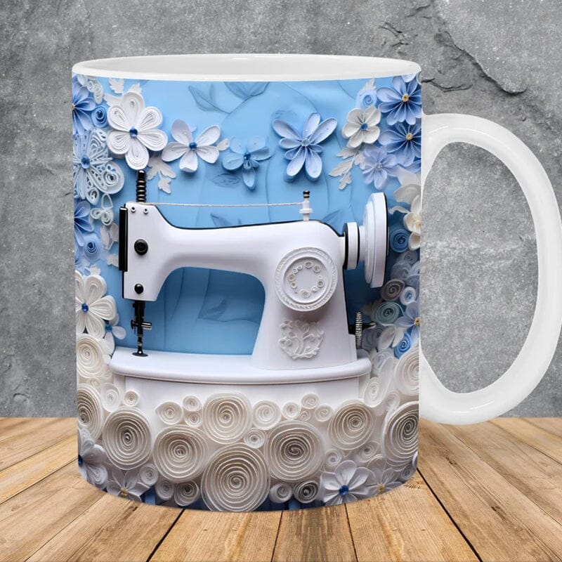 New 3D sewing machine mug