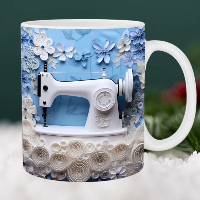 New 3D sewing machine mug