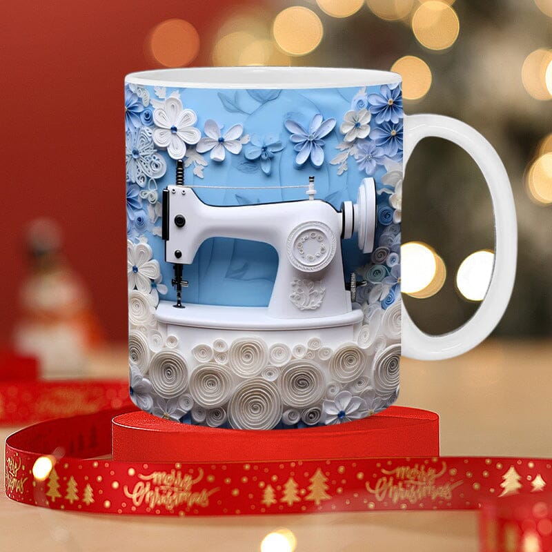 New 3D sewing machine mug