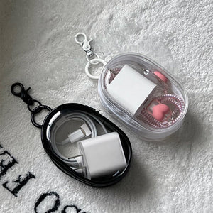 PVC waterproof transparent cable storage bag