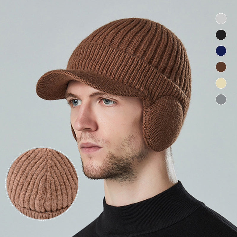 Knitted ear protector