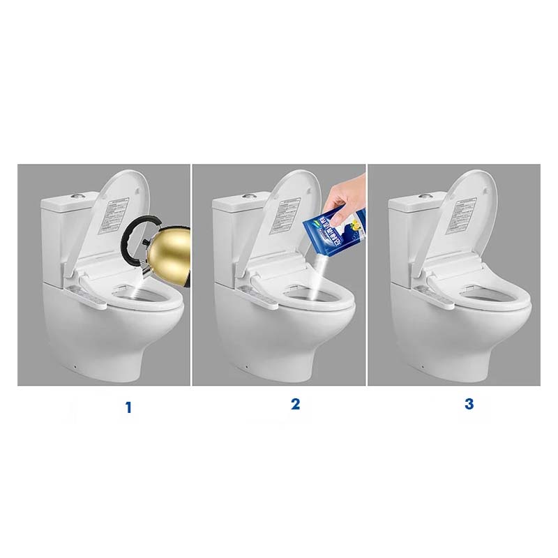 Powerful Yellowing and Scale Remover Toilet Bowl Cleaner