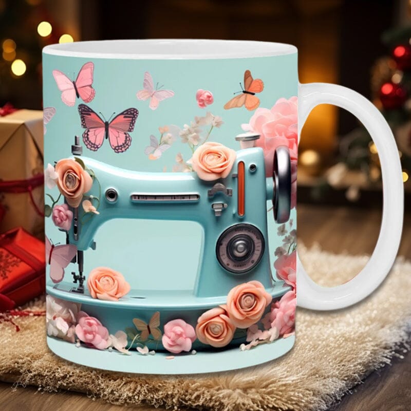 New 3D sewing machine mug