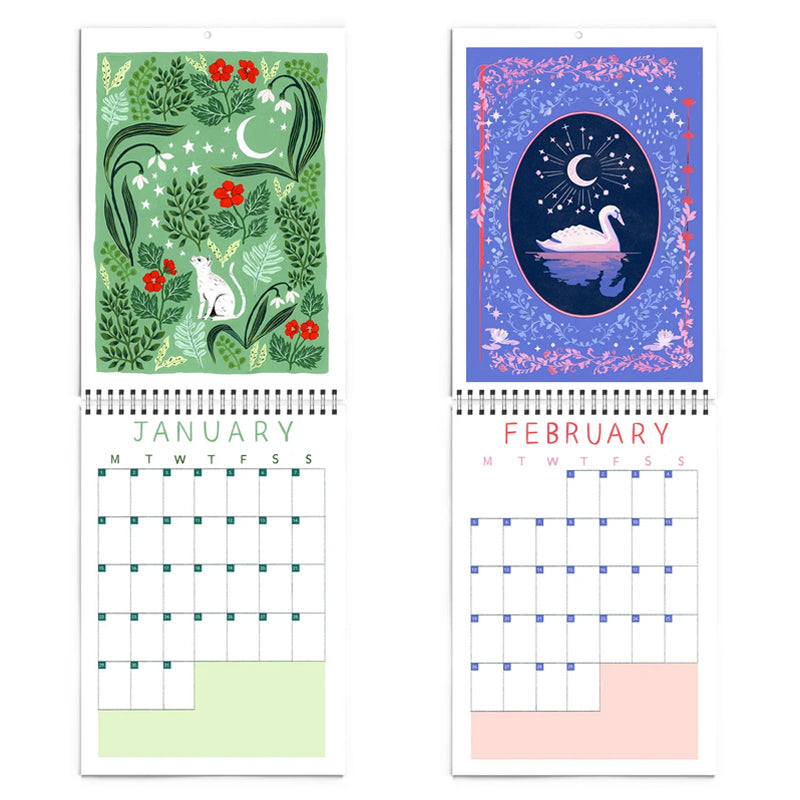Animal Flower Calendar