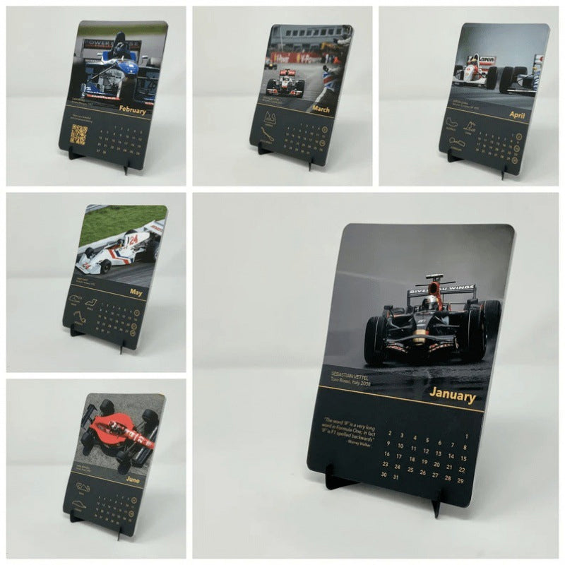 Formula 1 Track Map Flag Poster F1 Racing 2023 Calendar