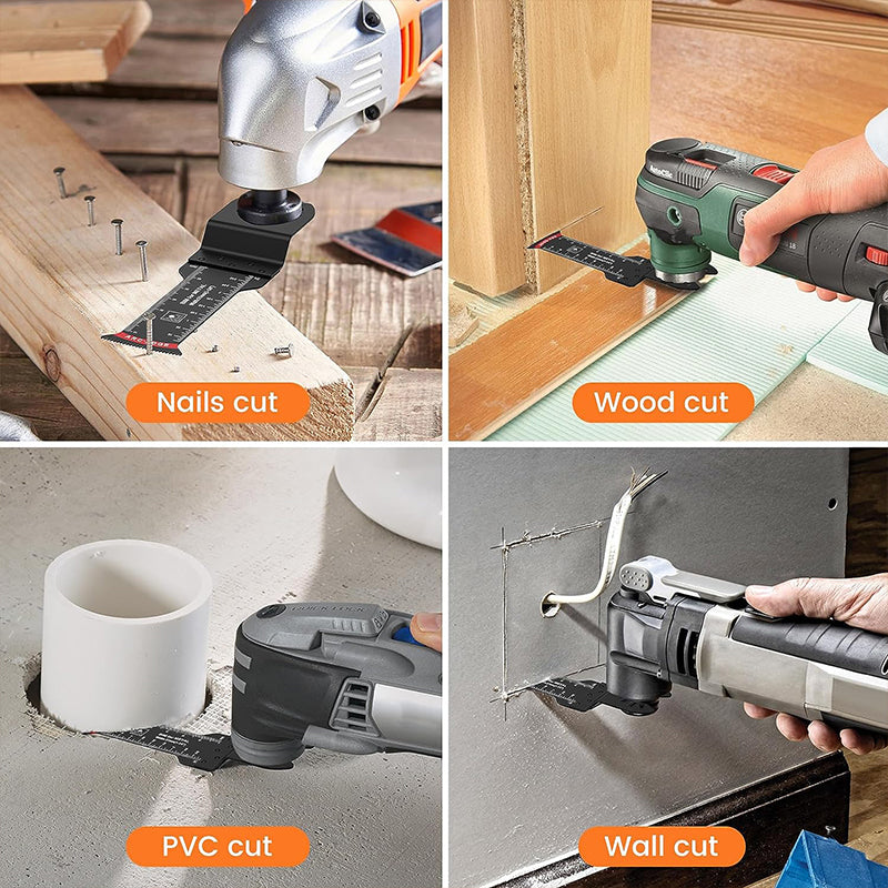 Curved-Edge Oscillating Tool Blades (20 PCS)