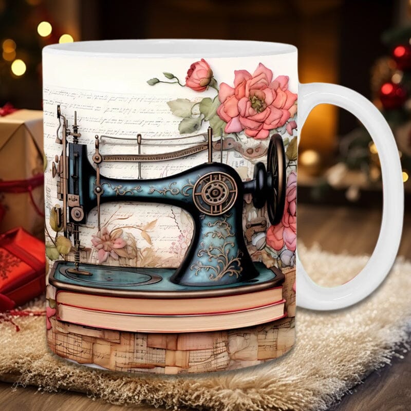 New 3D sewing machine mug