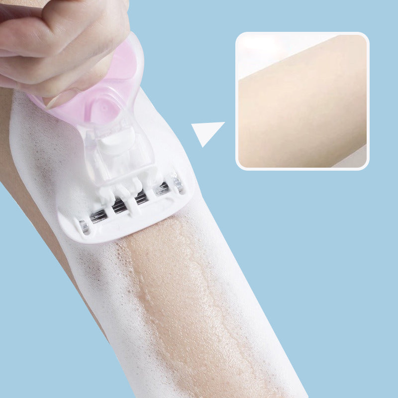 Shell shaped razor