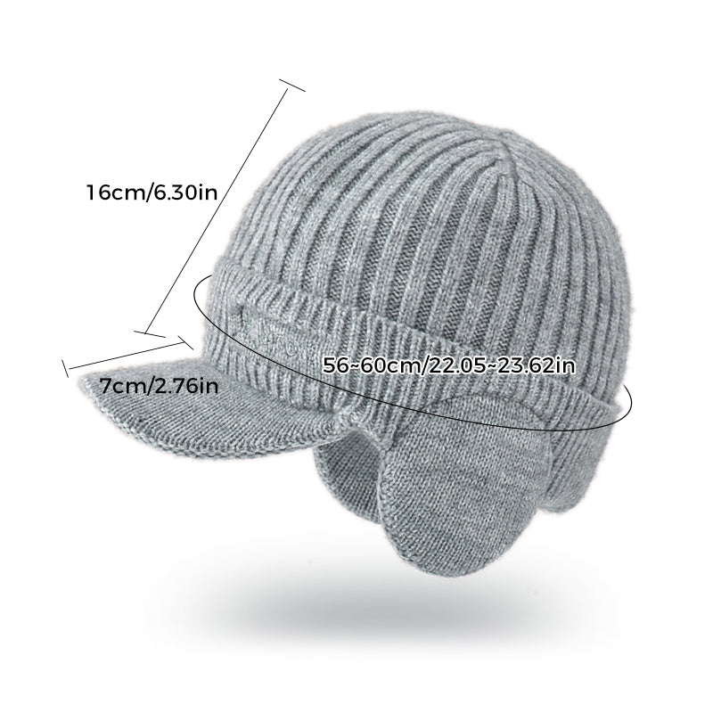 Knitted ear protector