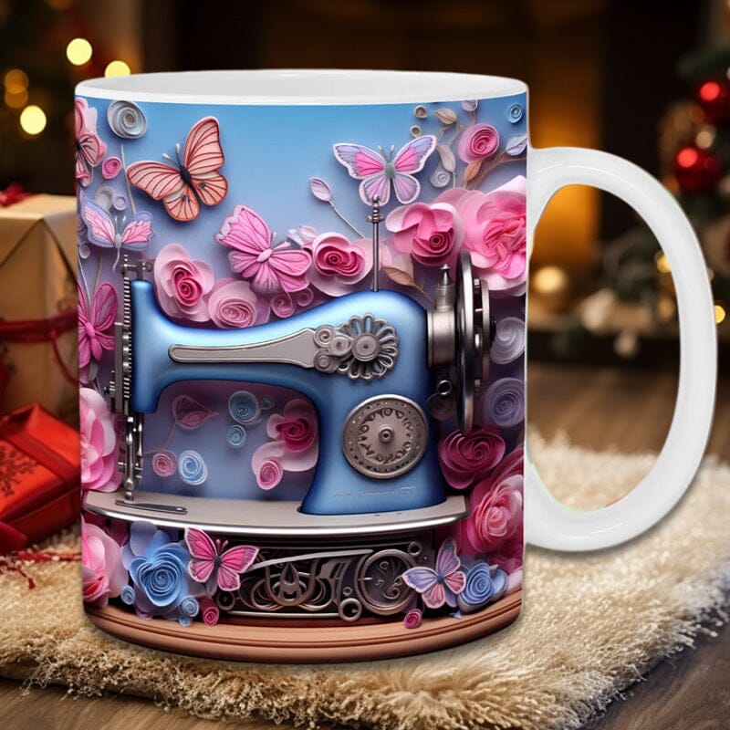 New 3D sewing machine mug