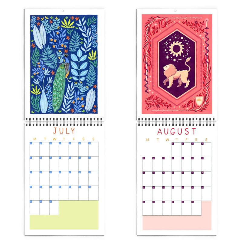 Animal Flower Calendar