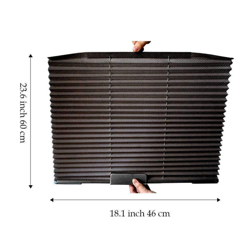 Car Window Sun Shade Curtain With 3M Adhesive