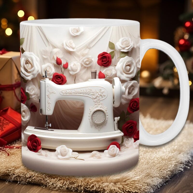 New 3D sewing machine mug