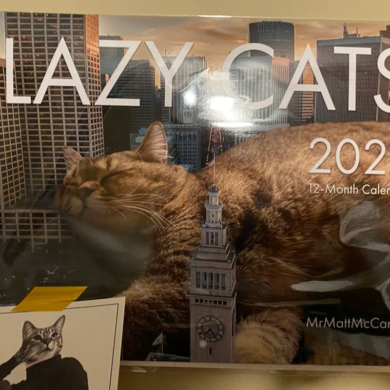 2023 Lazy Cat Calendar
