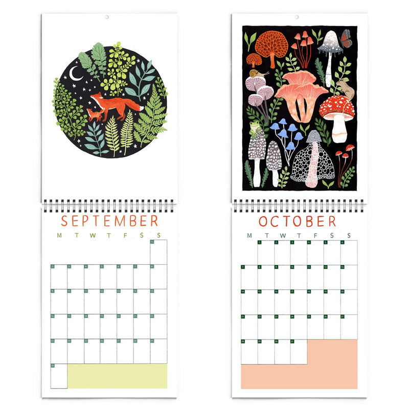 Animal Flower Calendar