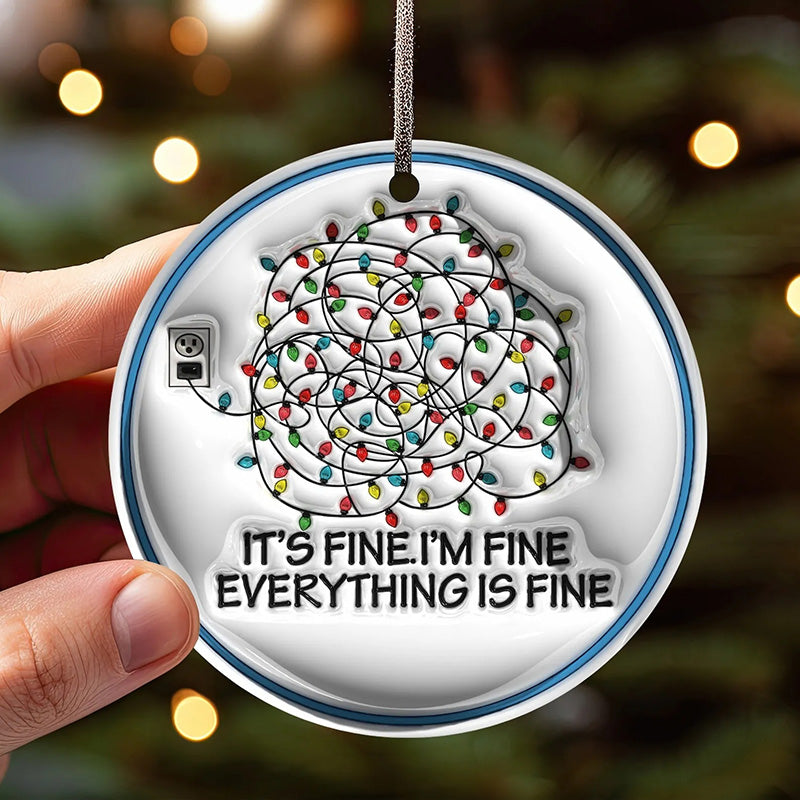 🤣Funny Christmas Ceramics Ornament